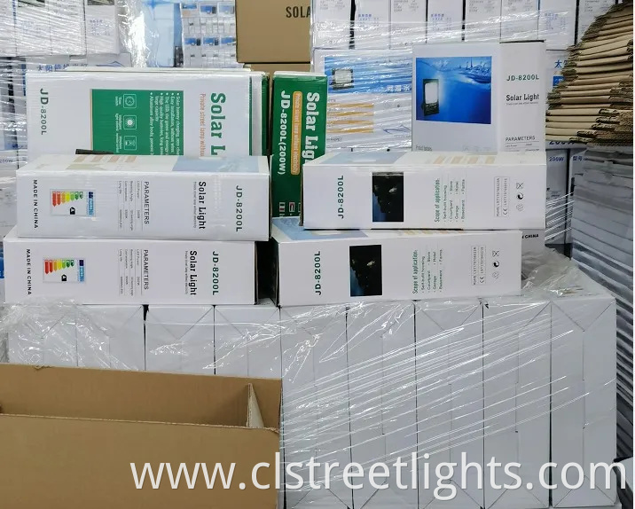 Factory 300W All in Two Separated Solar LED Solar Streetlight/Garden/Flood/Outdoor Light for Rural Lighting with 2 Years Manufacturer Warranty LED Floodlight